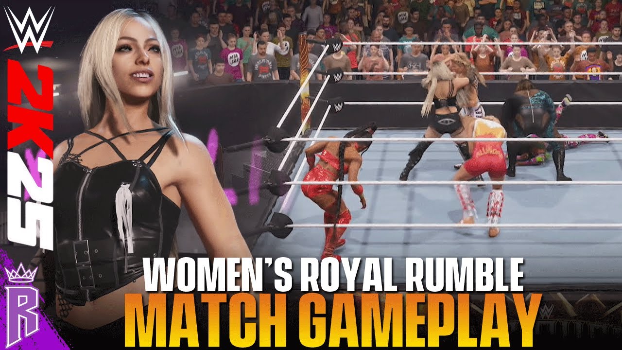 WWE 2K25 First Look: Women's Royal Rumble #WWE2K25