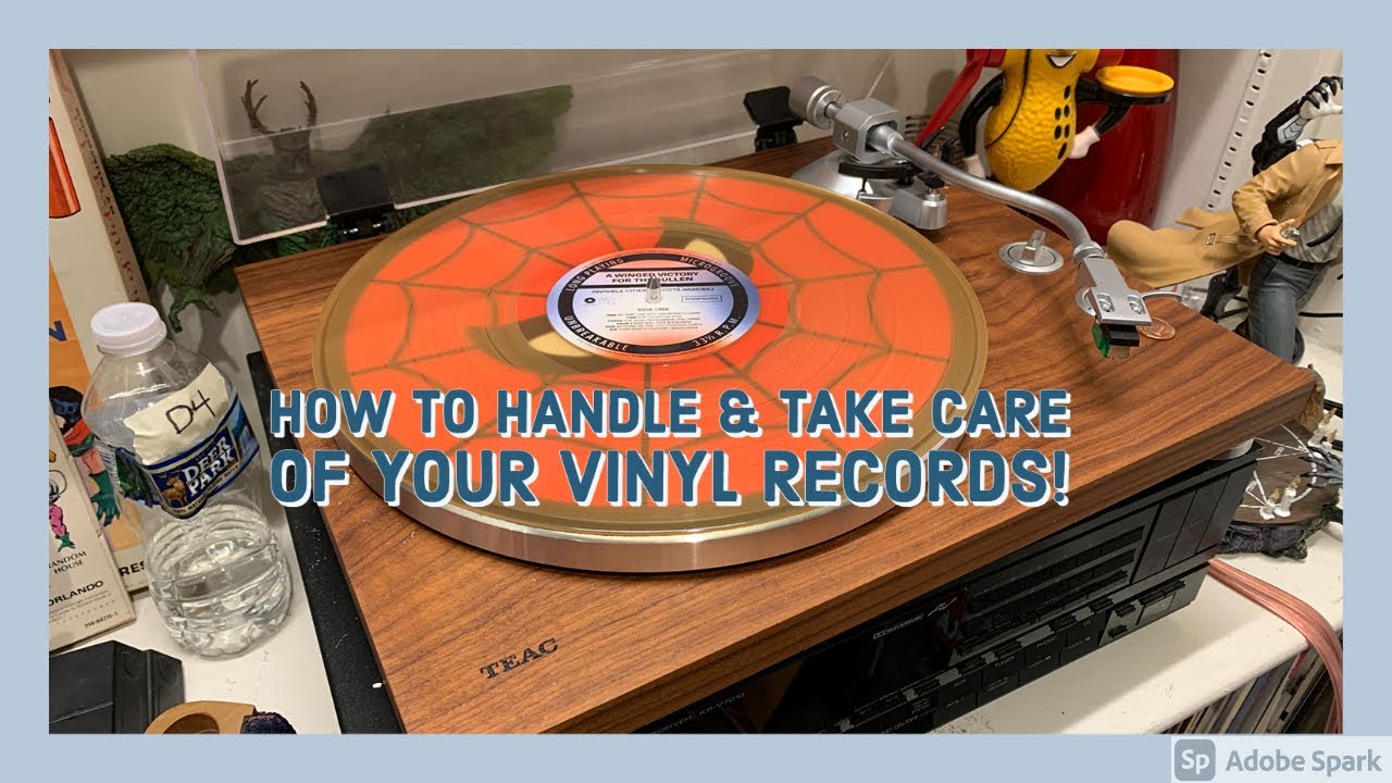 How To Handle & Take Care of Your Vinyl Records!