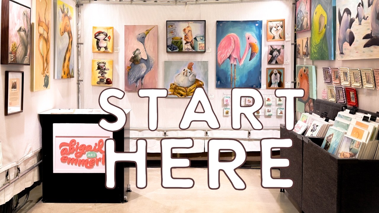 How to Start Selling Your Art at Art Fairs