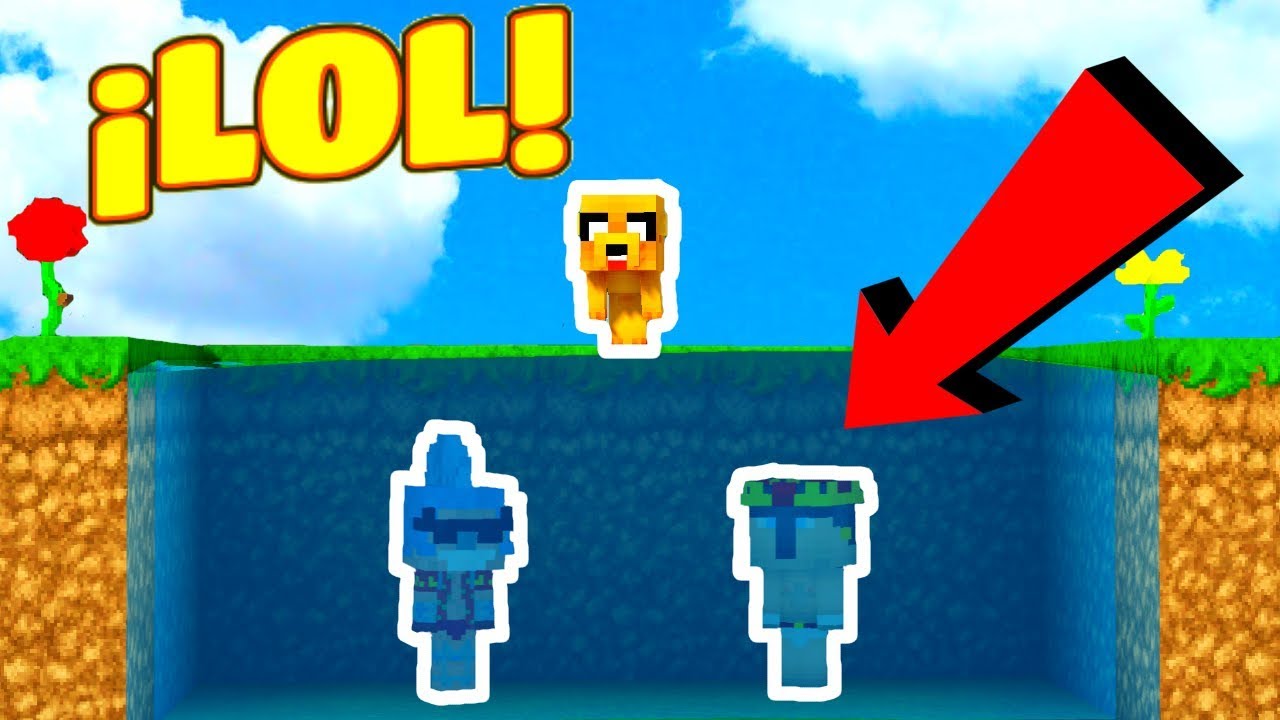 ¡NADIE PUEDE VERNOS BAJO EL AGUA! 🌊 EL ESCONDITE PERFECTO EN MINECRAFT