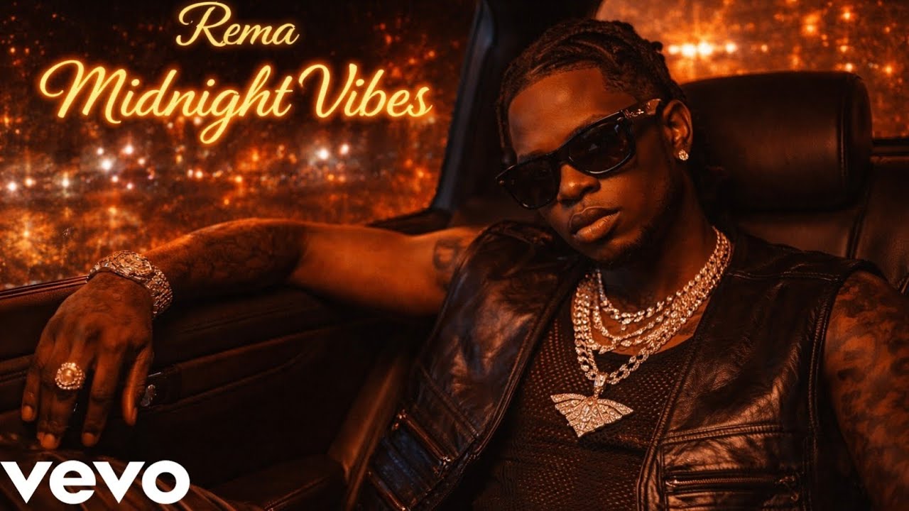 Rema - “Midnight Vibes” -(Official Lyrics Music Video 2026)