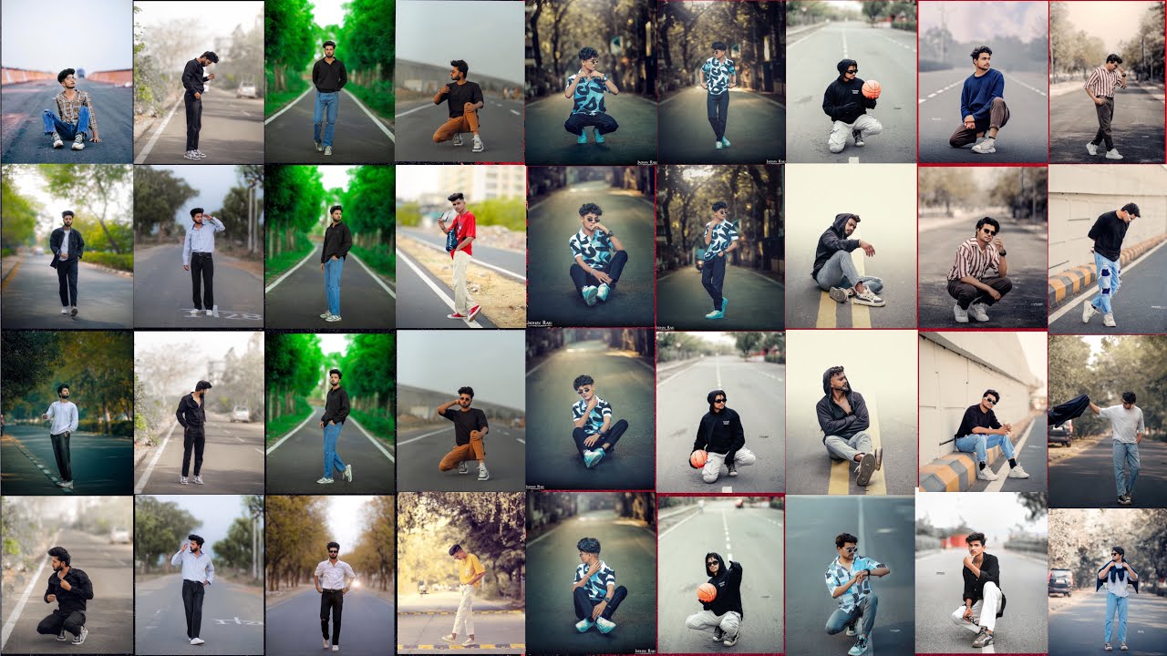 Top New Stylish Photoshoot Pose On Road | Road Side Photography Pose | How Pose On Road | Road Pose