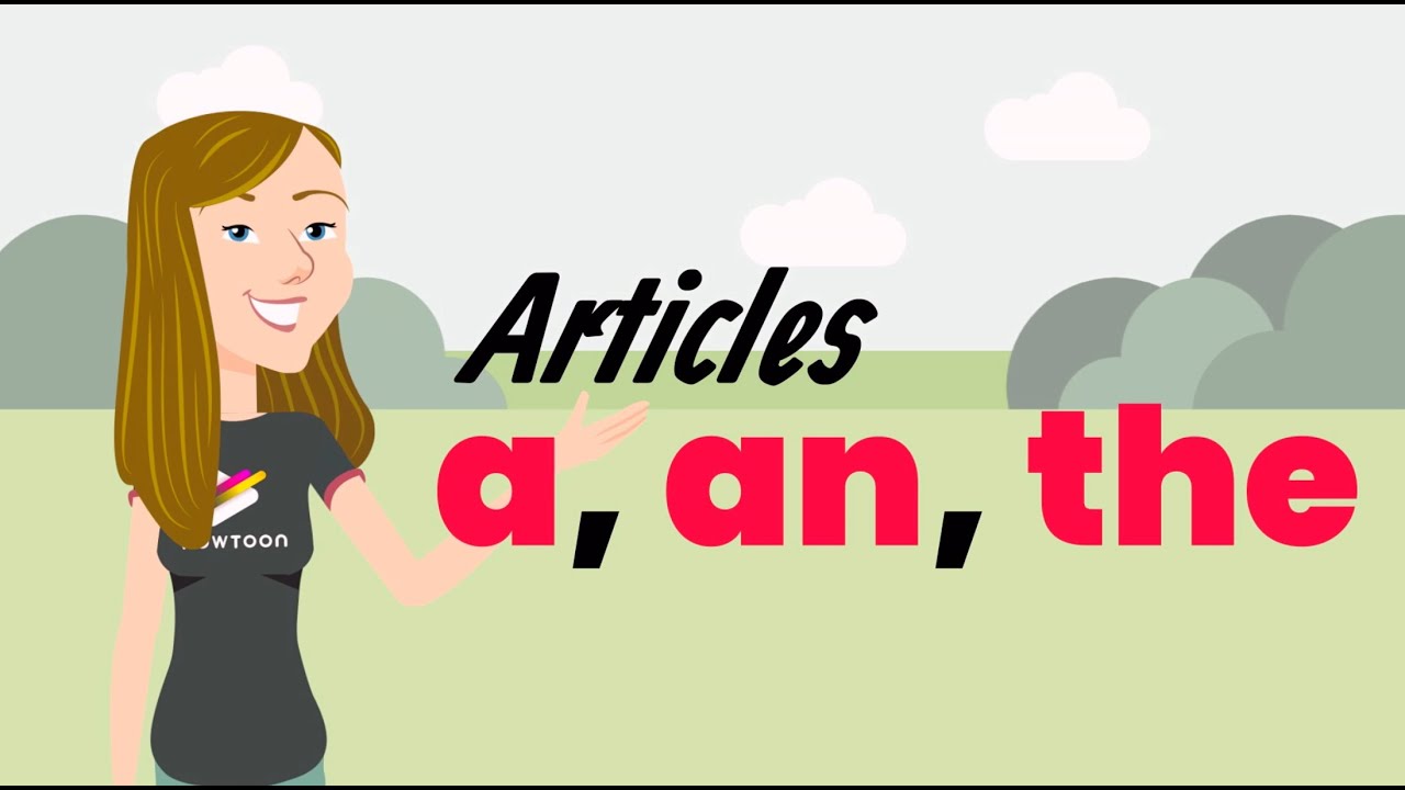 Статьи A, An, Урок английской грамматики
