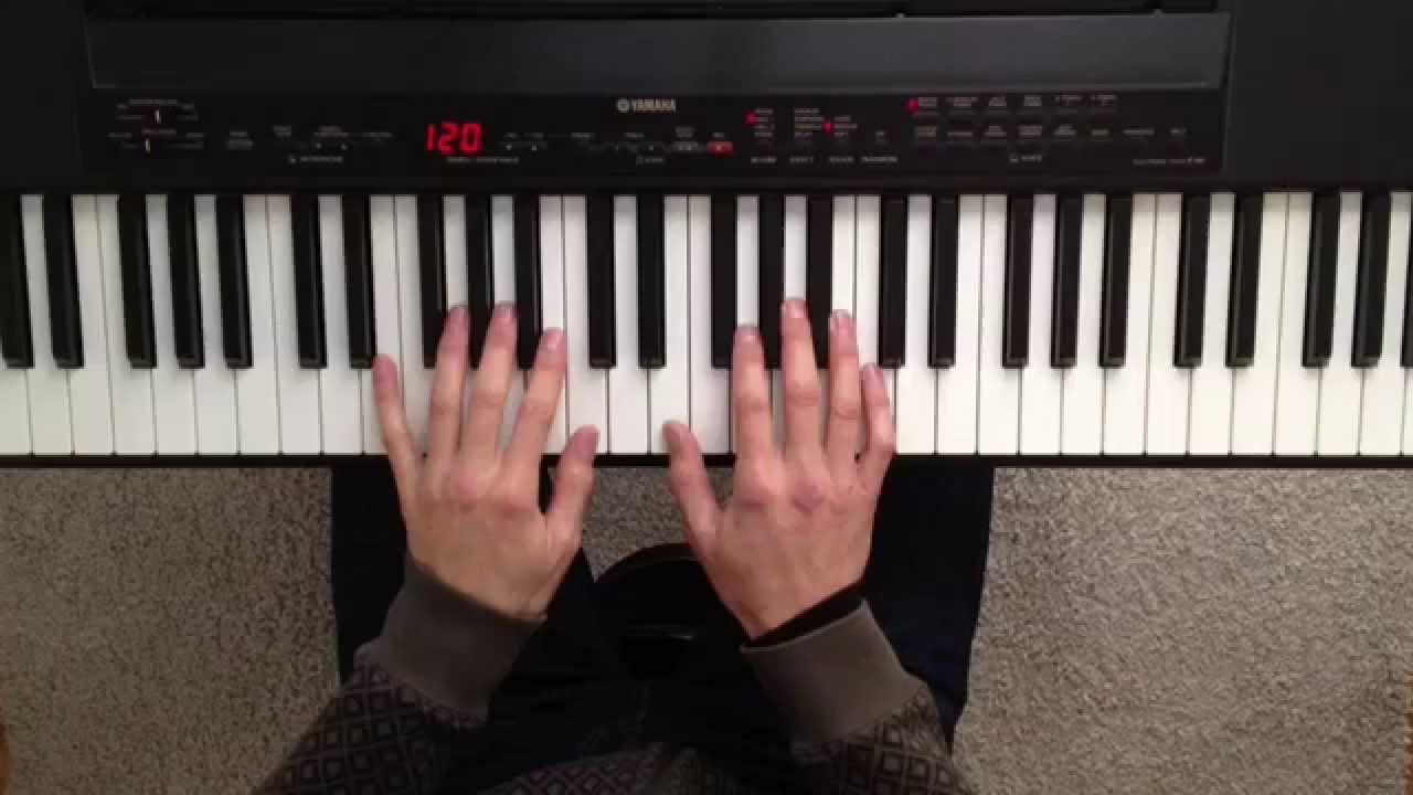 Ejercicios para piano. Independencia y velocidad de dedos. Notas repetidas