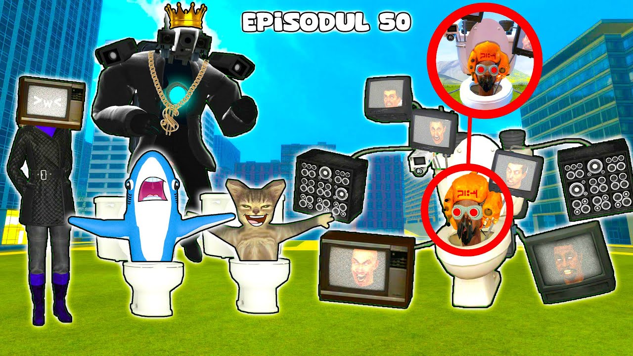 DRACULASS SI DOMNUL MOTAN VS NOUL SKIBIDI TOALETA HIPNOZA! EPISODUL 50 ESTE FOARTE EPIC!