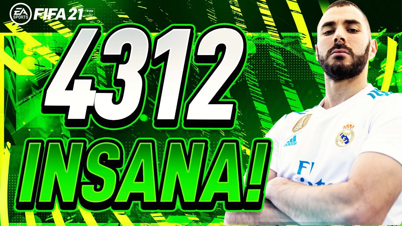 FIFA 21 - TÁTICA 4-3-1-2 ATUALIZADA APÓS A ATUALIZAÇÃO!