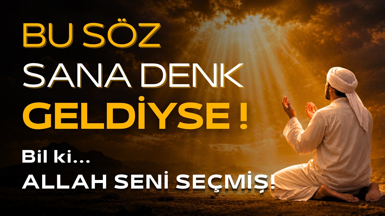 Bu Söz Sana Denk Geldiyse ŞUNU BİL: Allah Seni Test Ediyor! |Allah Dostları | Dini Hikaye
