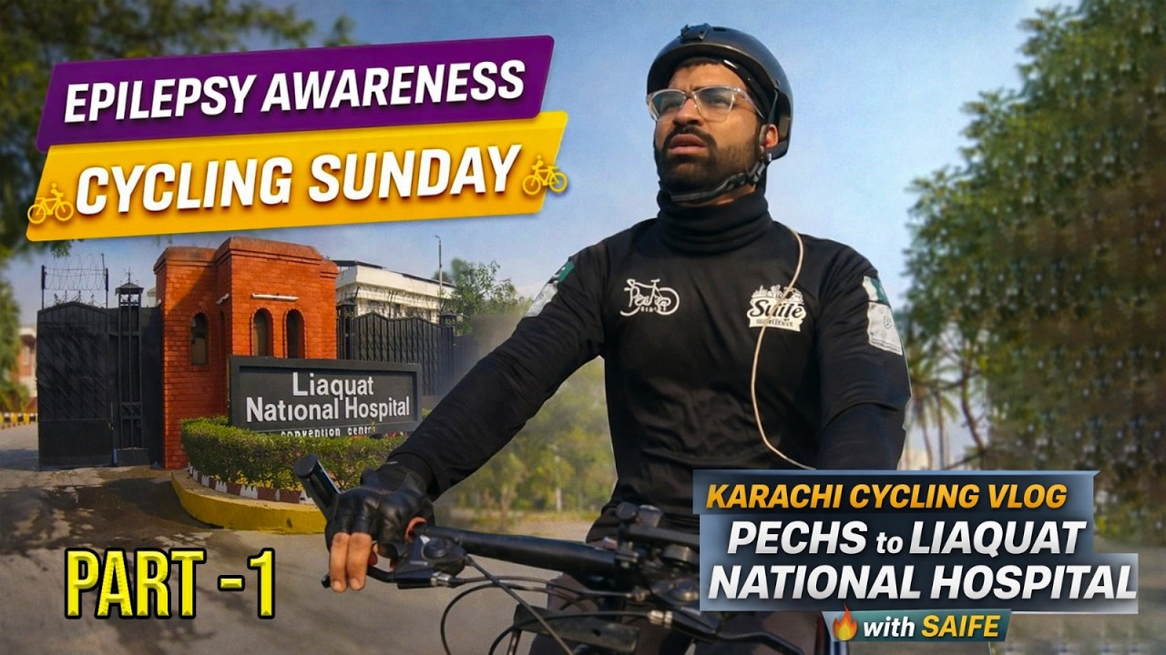 Liaquat National Hospital Ride l Sunday Vlog | Part -1 @PECHSRIDERS @GGRidersKhi @lnhandmc