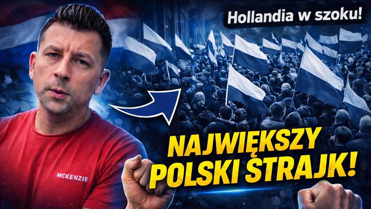 Zwolnili Polaka z pracy… wybuchł największy polski strajk w Holandii!