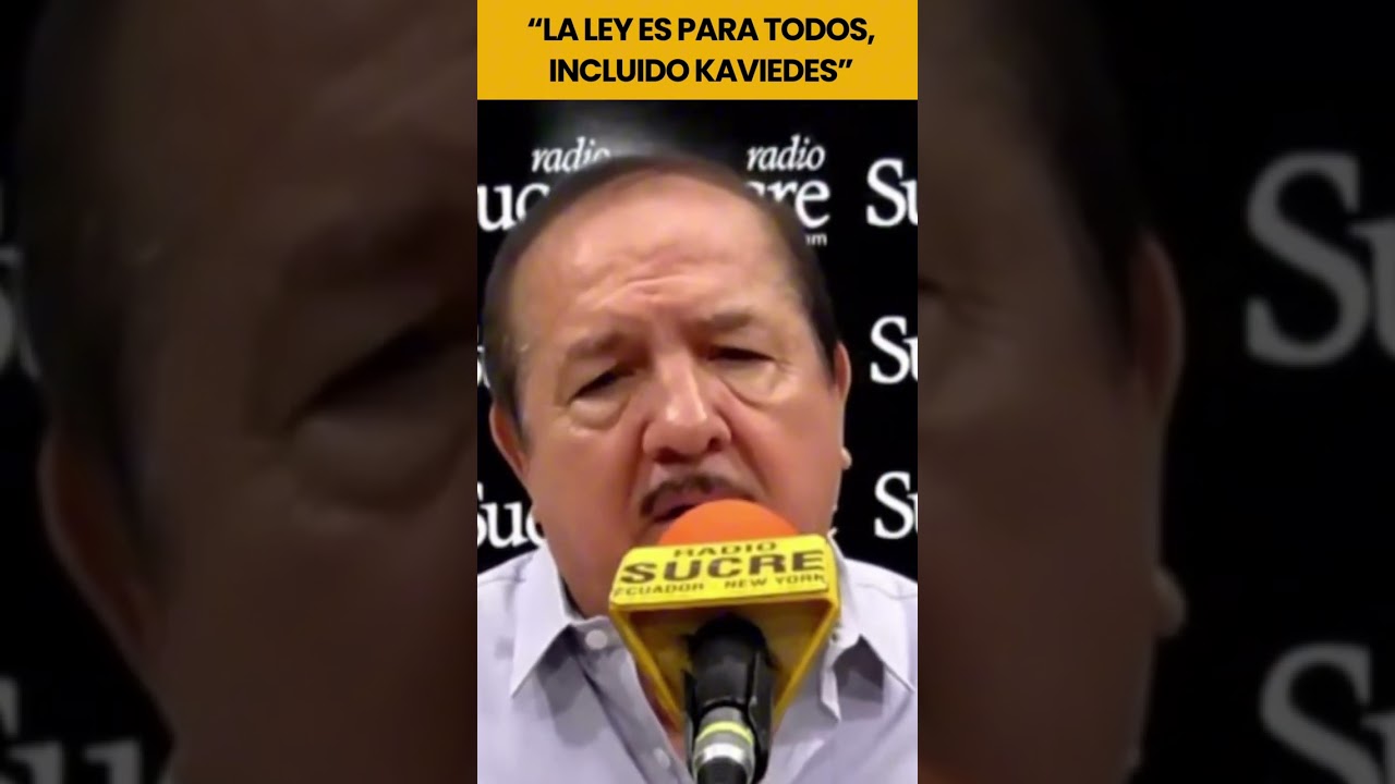 La detención de Jaime Iván Kaviedes 🇪🇨