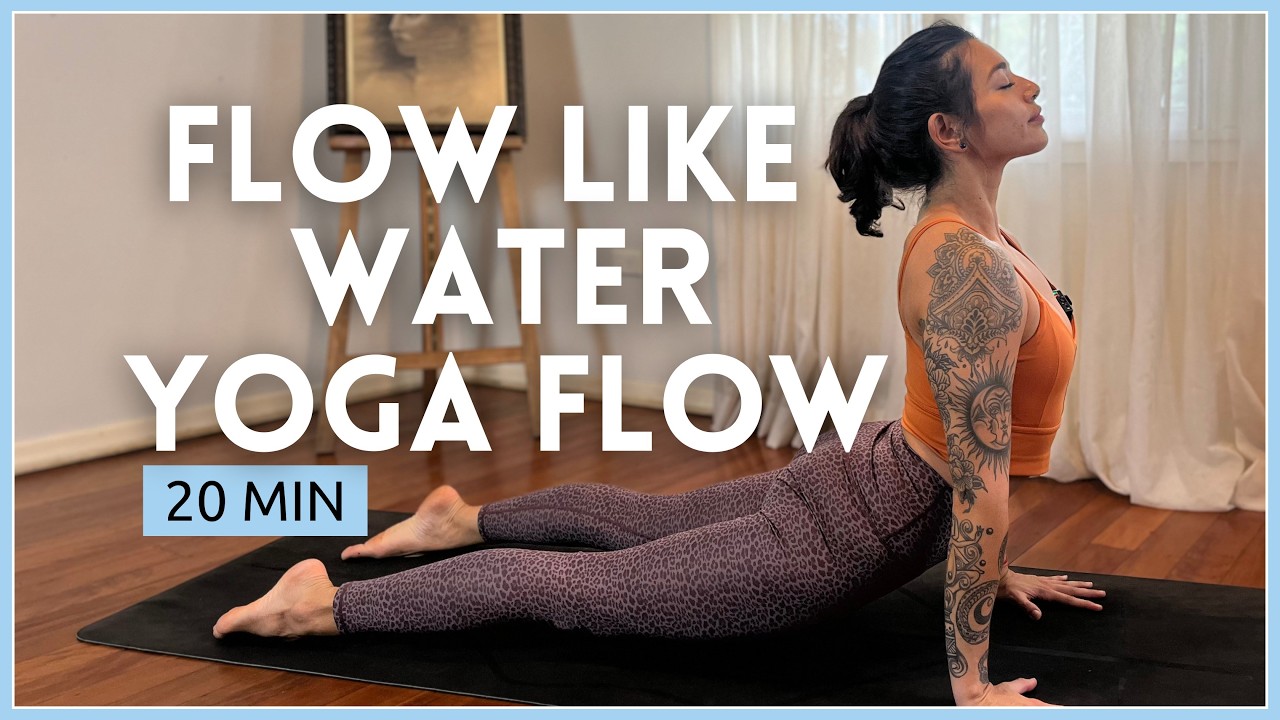20 Min Flow Like Water Yoga | Vinyasa for Fluidity and Feminine Energy