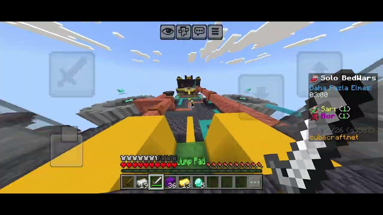 BEDWARS GAMEPLAY | MİNECRAFT PT 1