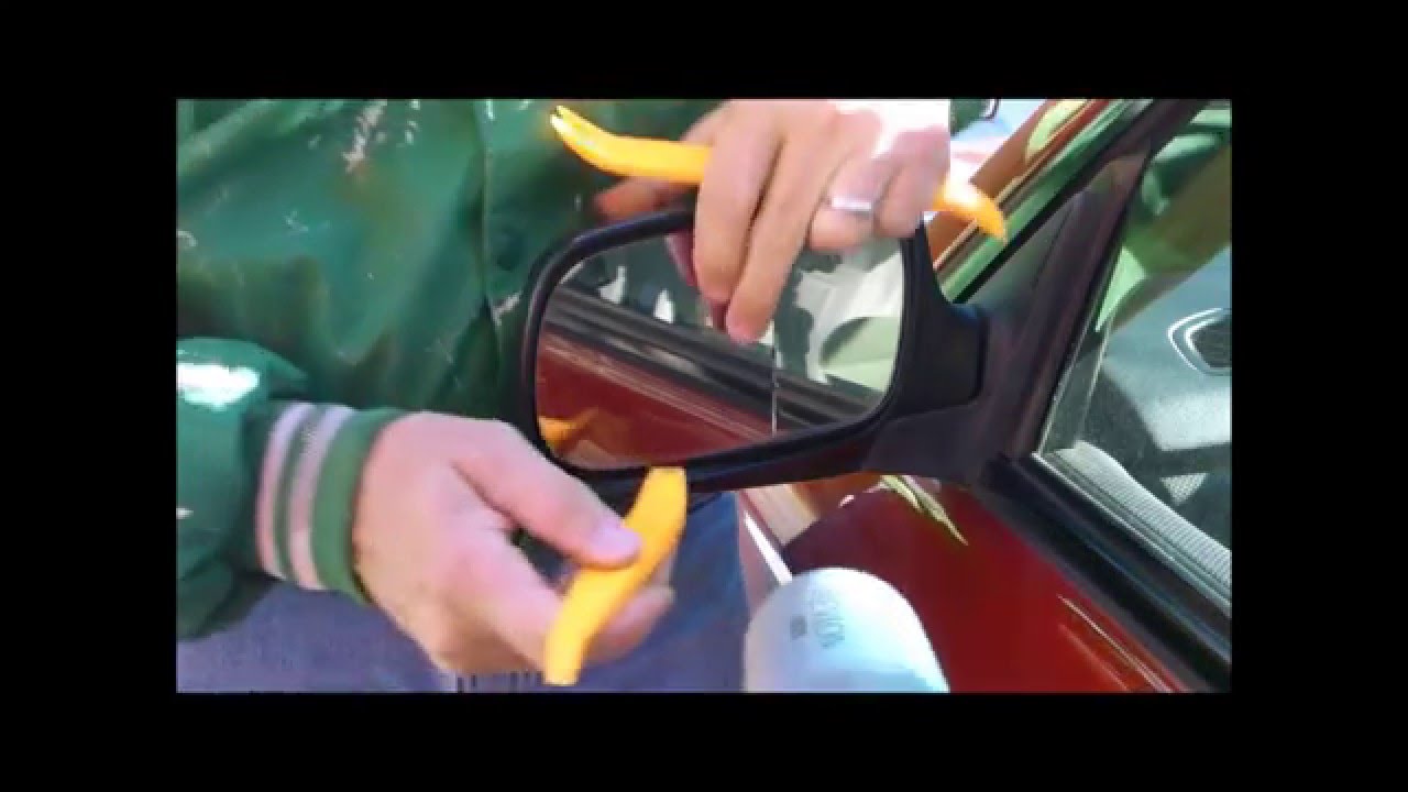 Replacing a Subaru Forester Side Mirror Glass Using a Hair Dryer- Quick and Easy