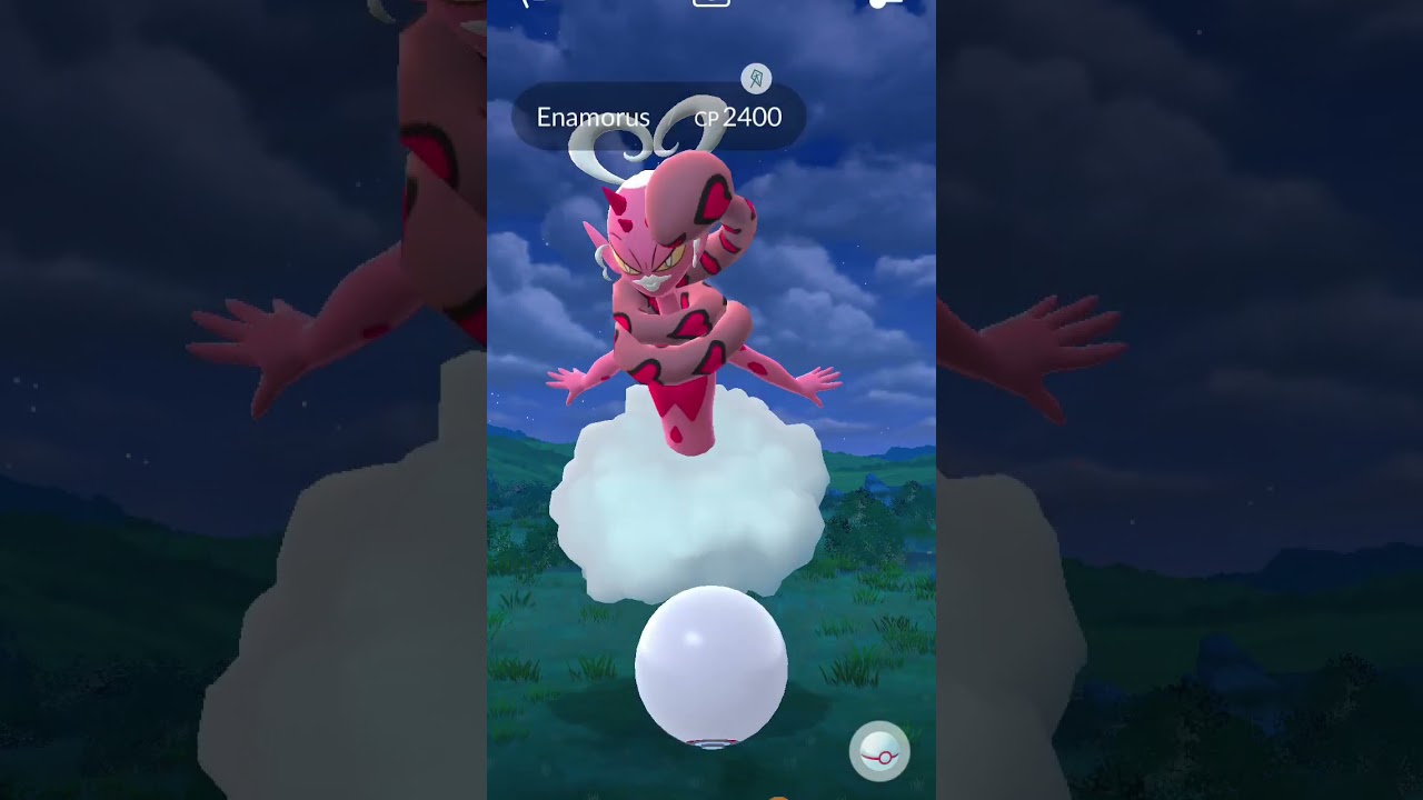 Pokemon Go Enamorous capture 