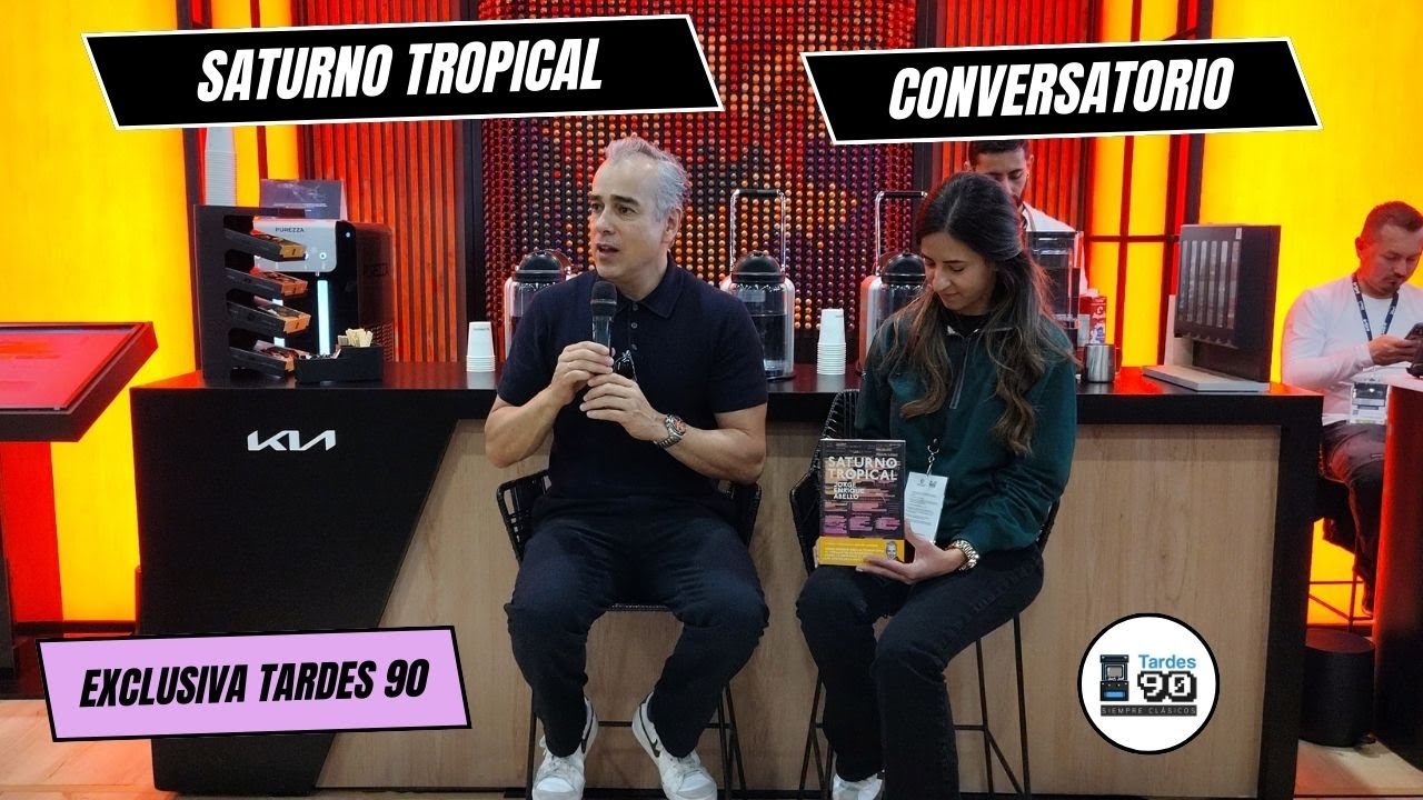 JORGE ENRIQUE ABELLO (CONVERSATORIO SATURNO TROPICAL) FERIA DEL AUTOMÓVIL, BOGOTÁ - COLOMBIA