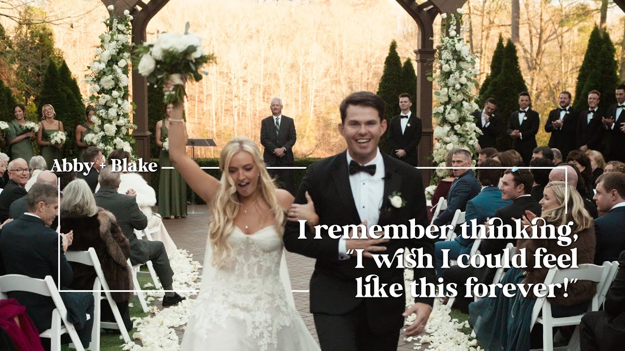 She didn't even want to go out that night; then she met her future husband! | Abby + Blake's Wedding