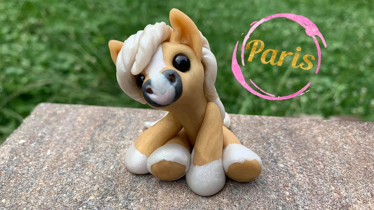 Paris polymer clay horse Tutorial