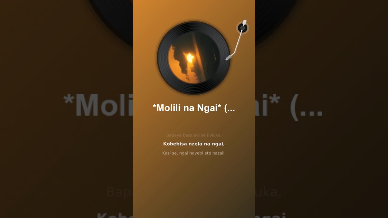 Molili na Ngai  Mon Combat