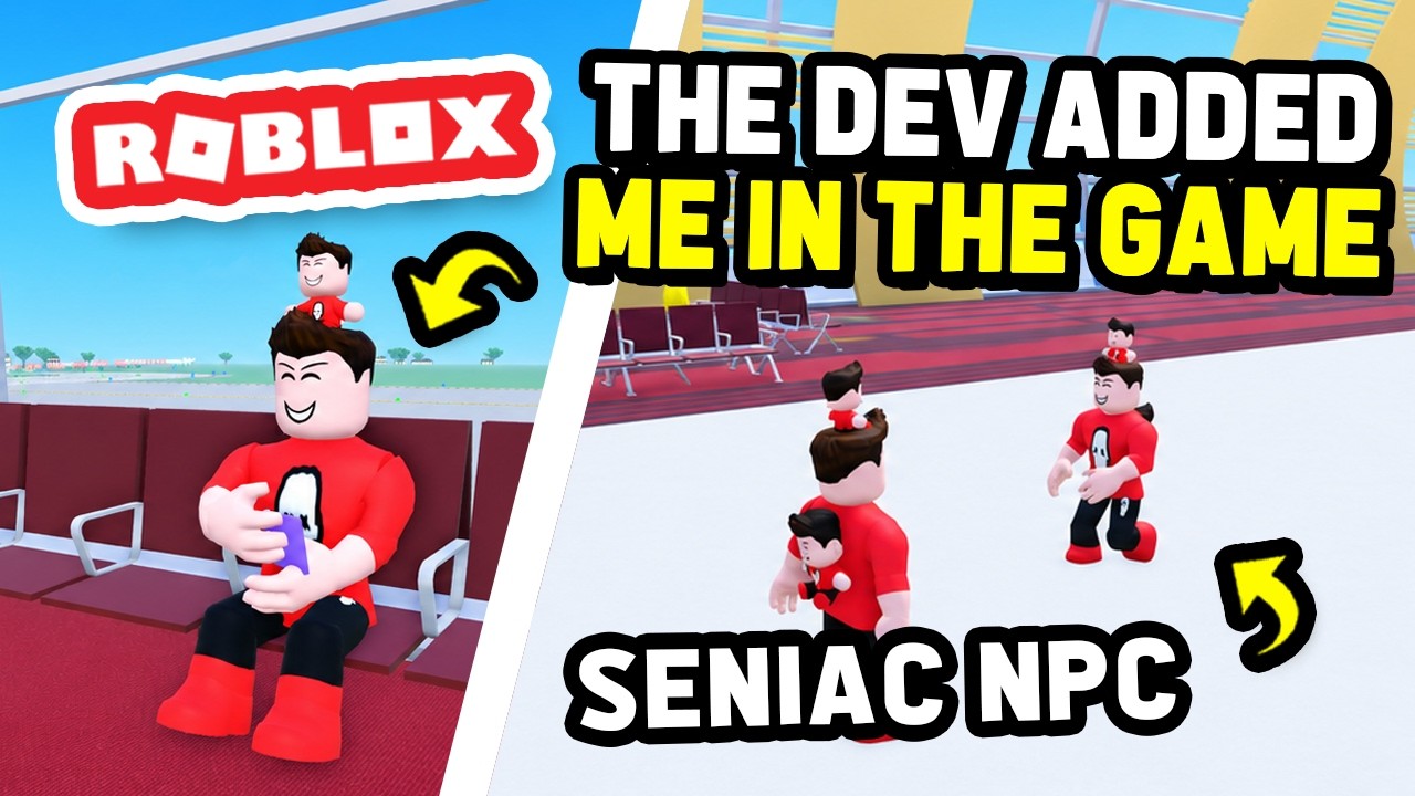 Разработчик добавил меня в игру Cabin Crew Simulator (Roblox).