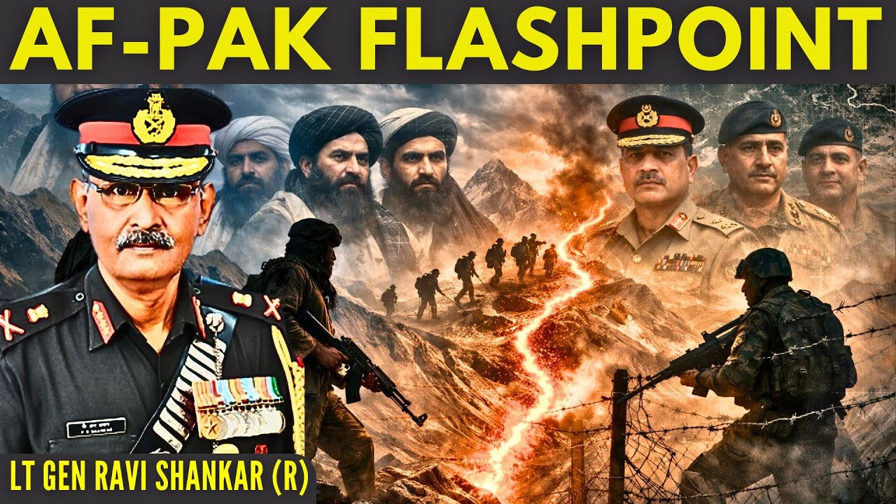 Afghanistan–Pakistan Flashpoint: Durand Line, TTP & the Next Border War? • Gen R Shankar, Sree Iyer