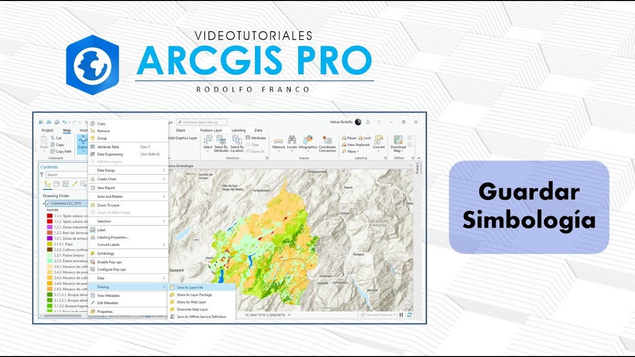 ArcGis Pro - Guardar Simbología