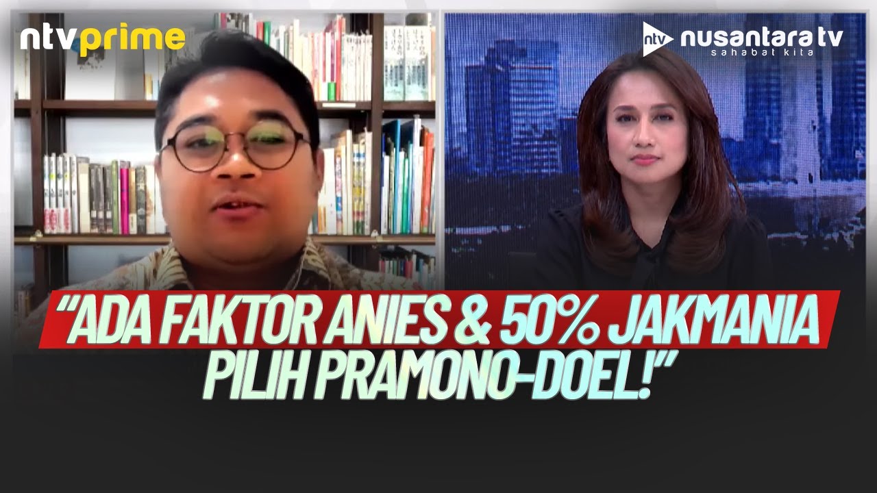 [FULL] Di Balik Melesatnya Pram di Atas RK, LSI: Ada Faktor Anies & 50 Persen Jakmania! | NTV PRIME