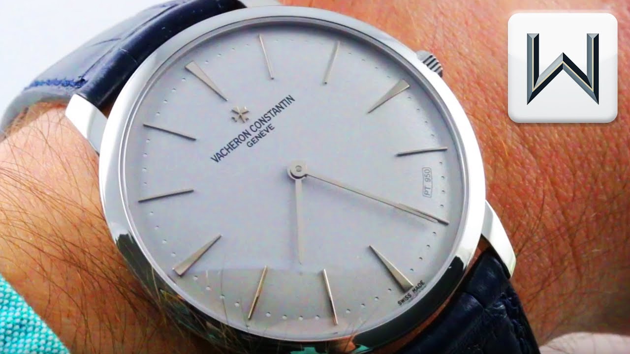 Vacheron Constantin Patrimony Contemporaine Excellence Platine (81180/00P-9220) Luxury Watch Review