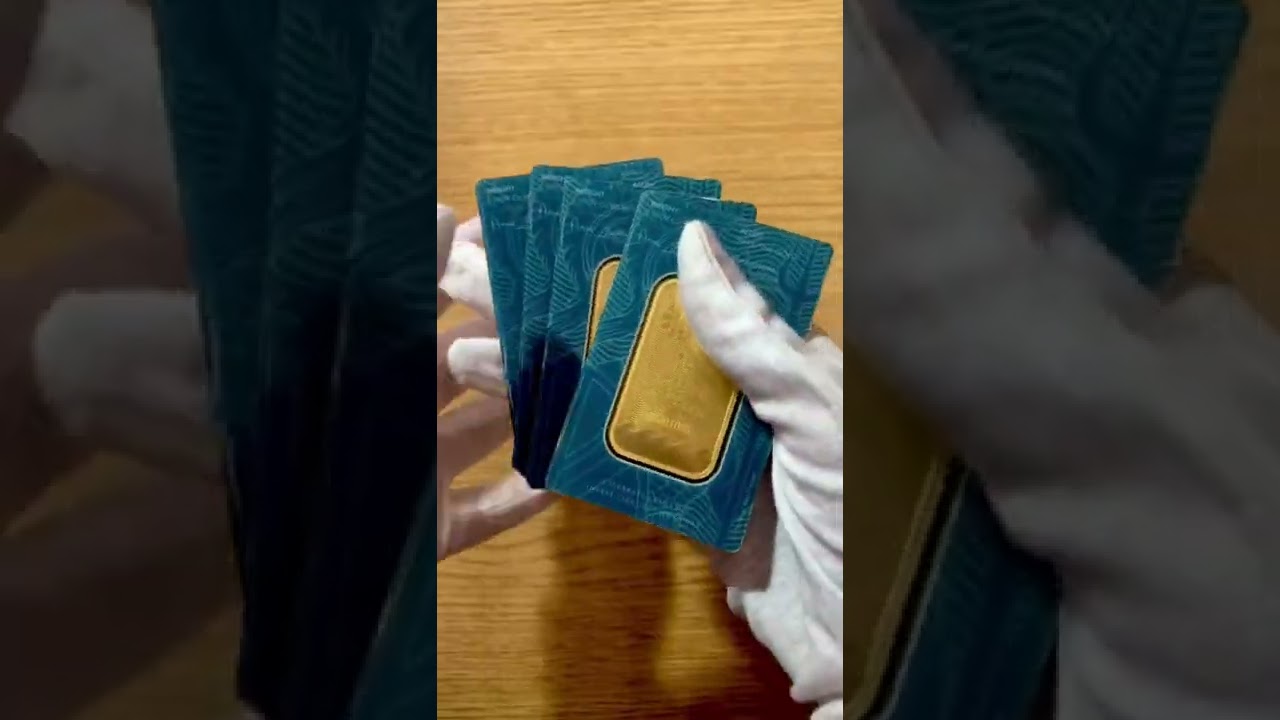 Have you seen the Britannia gold bars?