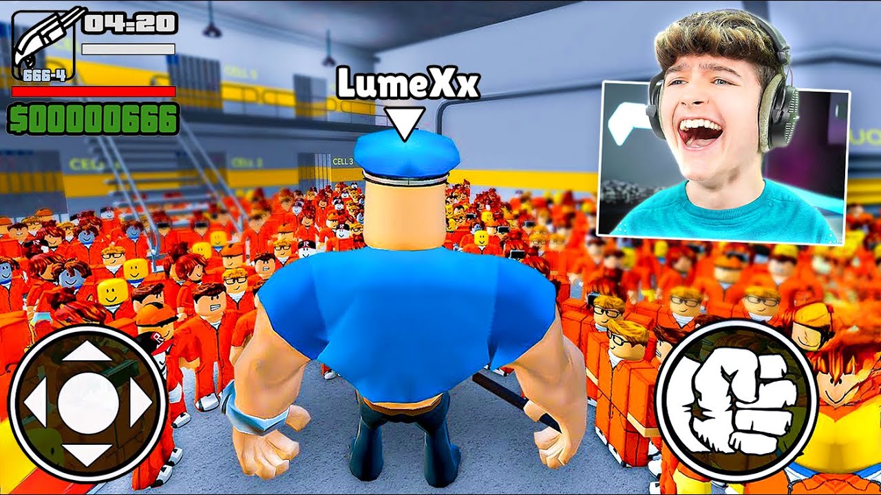 SELBST als BARRY POLIZIST Spielen! (Barry's Gefängnis) in Roblox