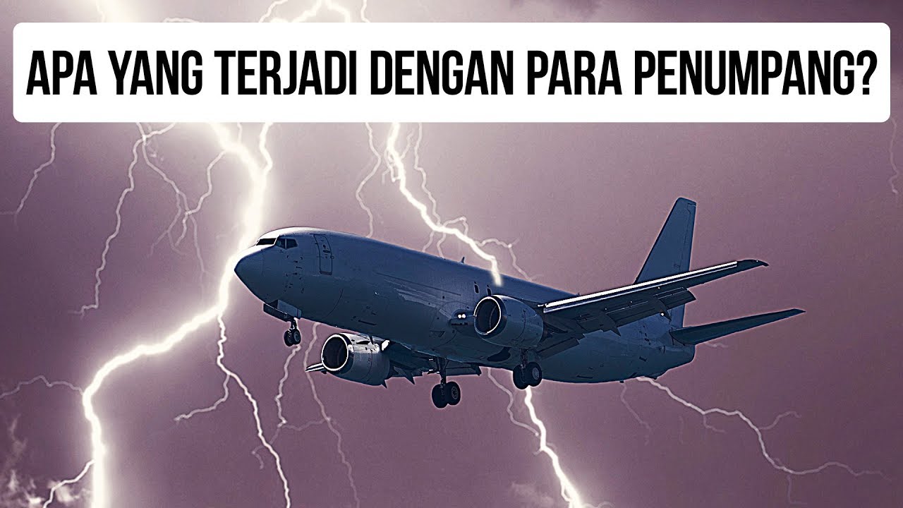 Ini yang Terjadi jika Pesawat Tersambar Petir