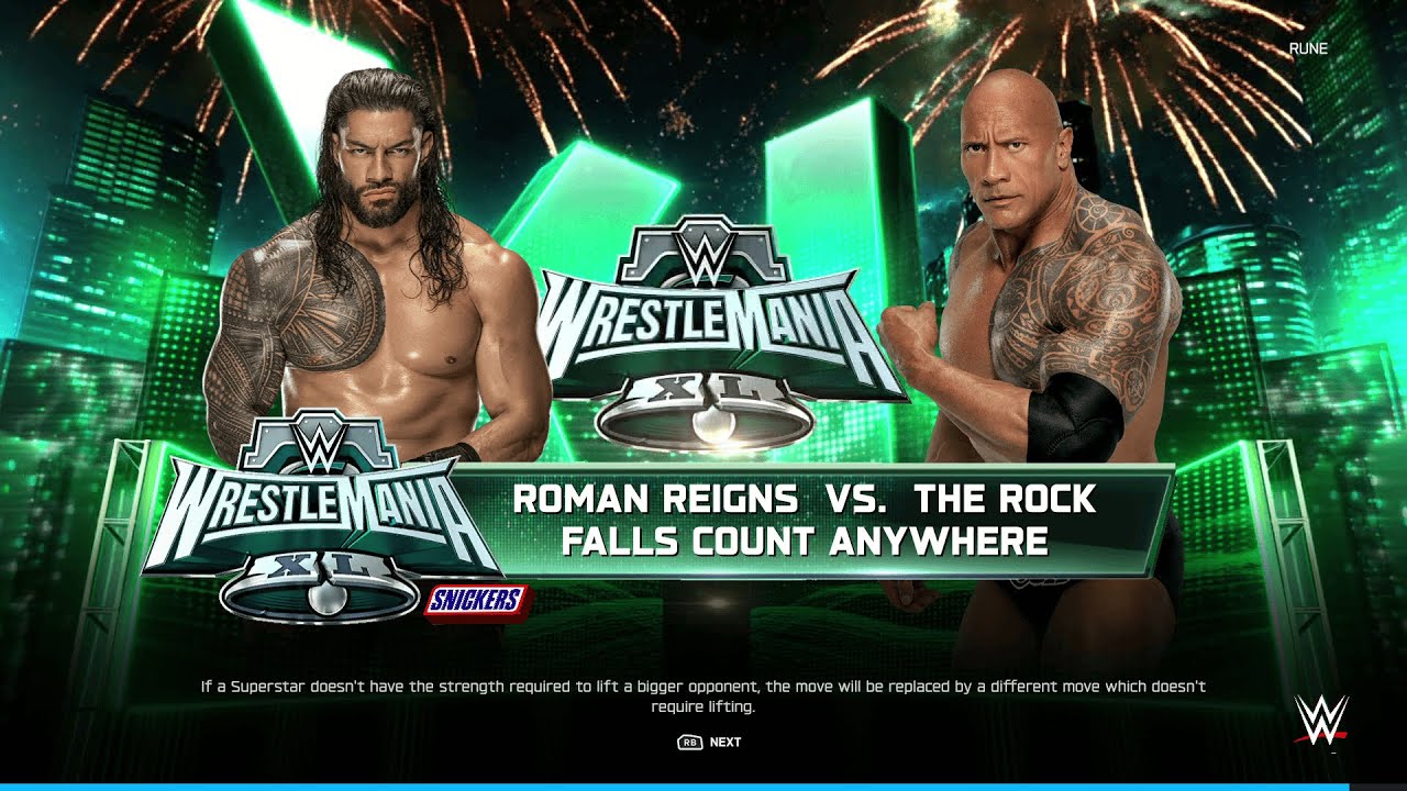 Roman Reigns vs. The Rock - The Ultimate Family Feud!  | WWE 2K25