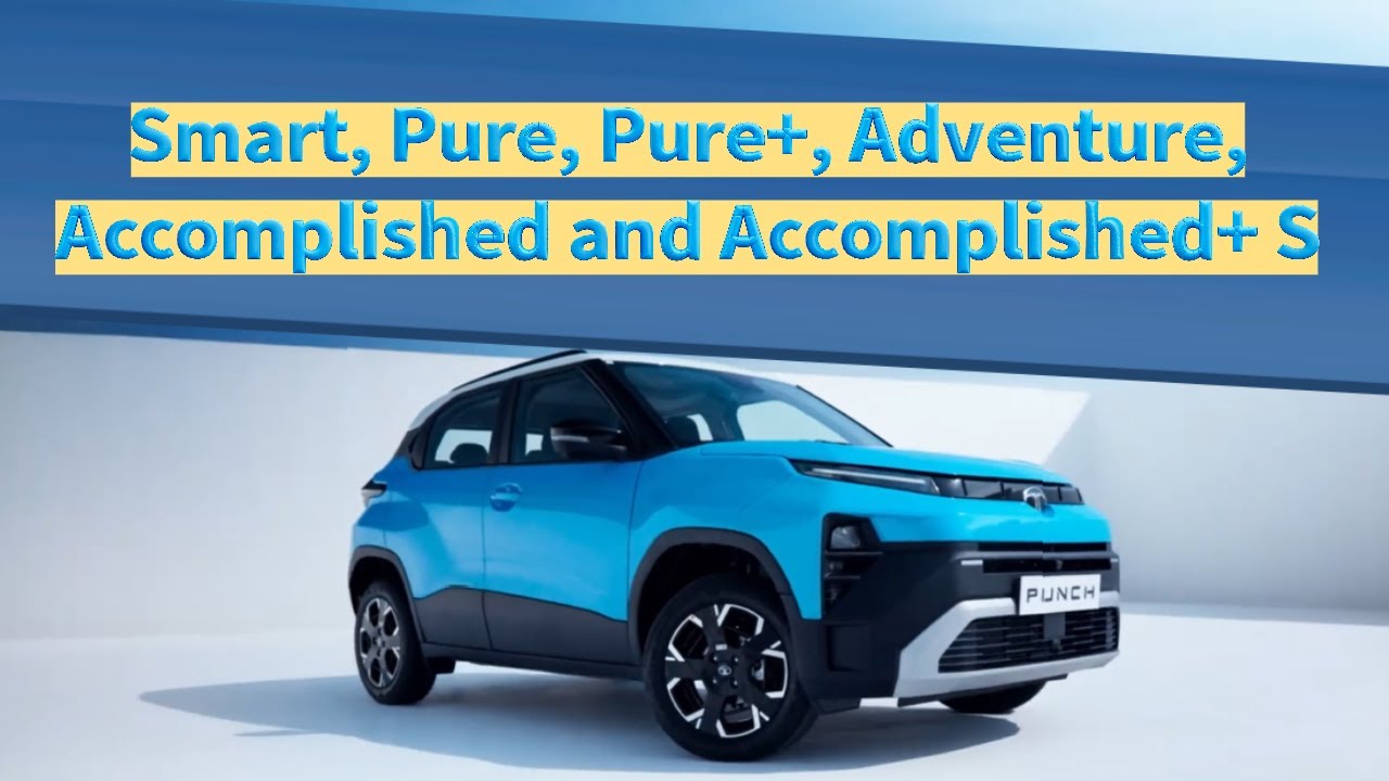 Новые варианты обновленного TATA Punch.