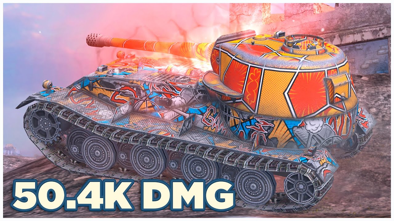 VK 72.01 (K) • 50.4К УРОНА • Big Boss WoT Blitz