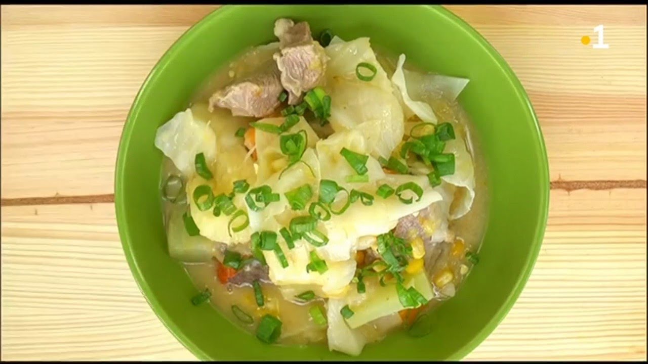 Pot&eacute;e de chou blanc