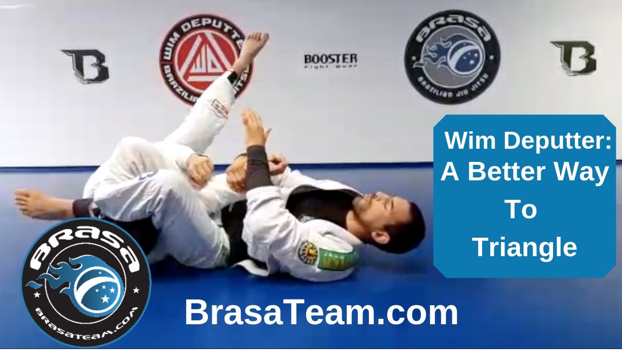 Jiu Jitsu Technique - A Better Way To Triangle with Wim Deputter