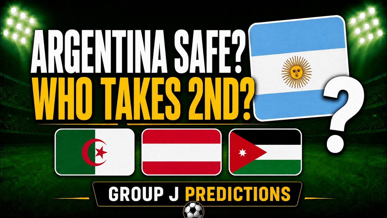 Predicting Every Game in Group J: Argentina, Austria, Algeria, Jordan