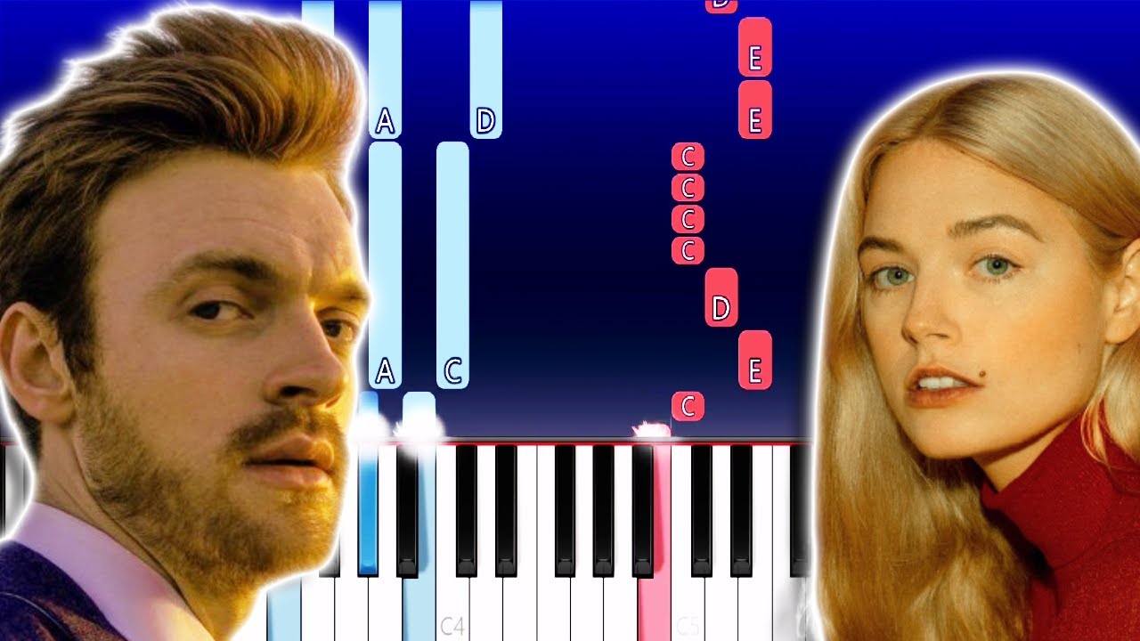 Ashe, FINNEAS - Till Forever Falls Apart (Piano Tutorial)