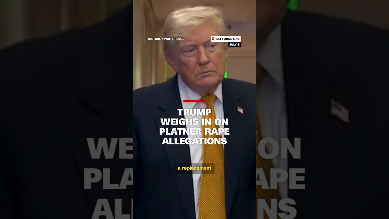 Trump weighs in on Platner rape allegations
