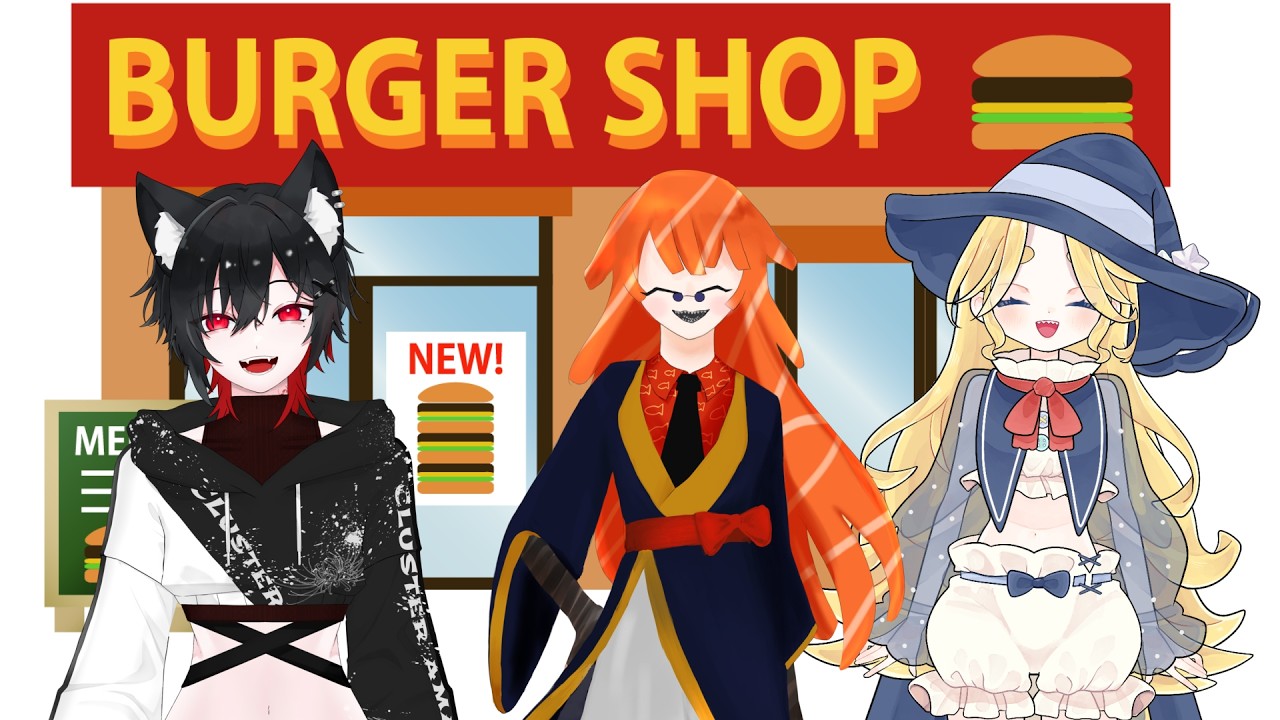 【#fastfoodsimulator 】 お店の経営？任せてくださいよ飲食店の娘ですよ！！！！