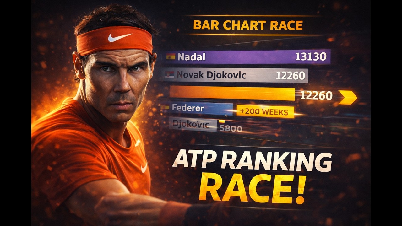 ATP Rankings History (1990–2026) | World No.1 Race Timeline
