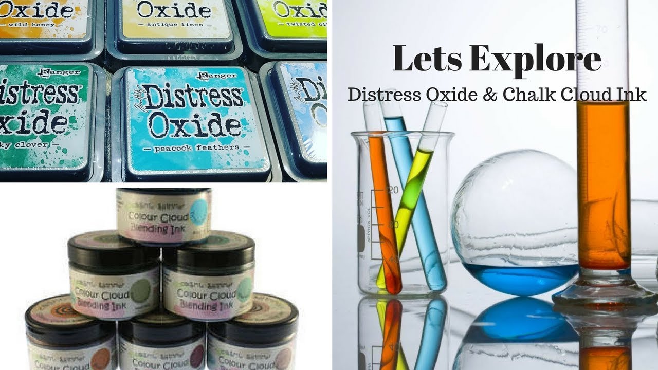 Distress Oxide & Chalk Cloud Ink