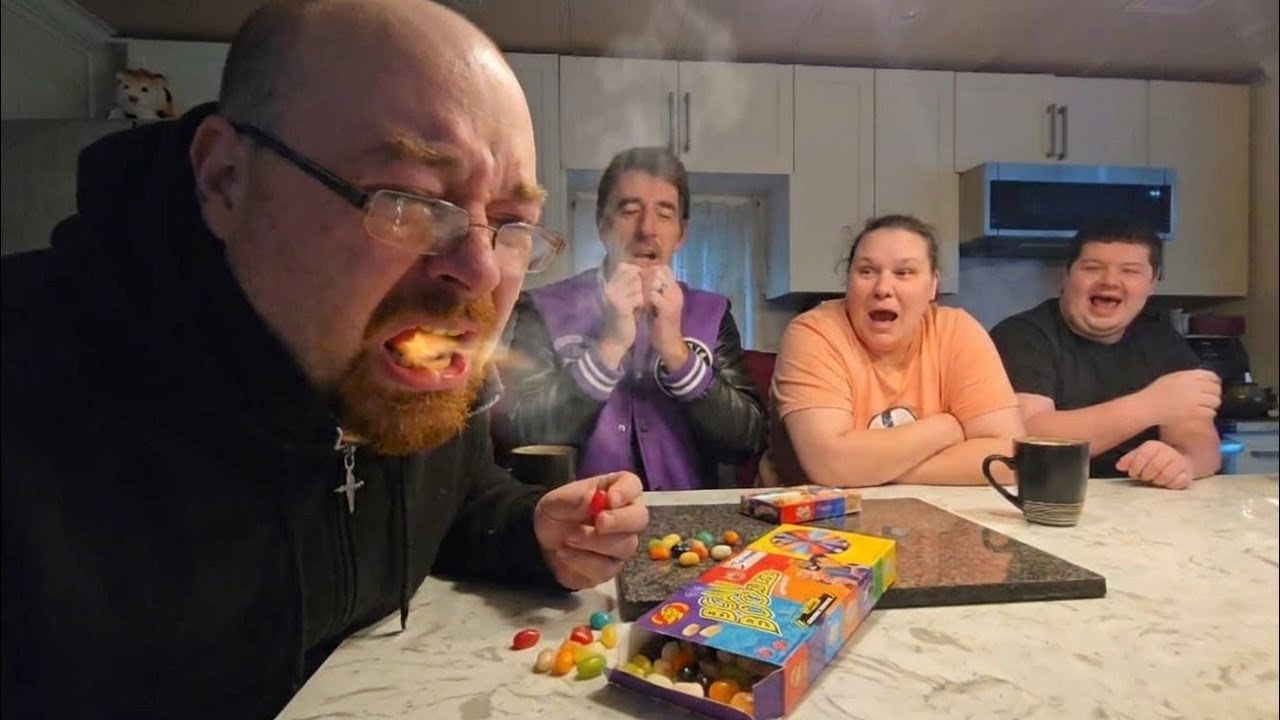 We Ate the MOST DISGUSTING & SPICIEST Jelly Beans Ever... BIG MISTAKE
