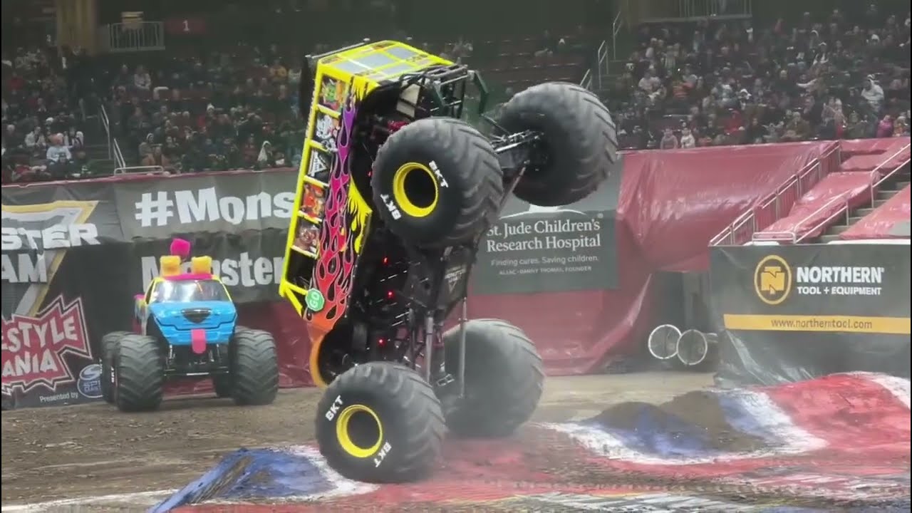 Monster Truck Full Show Long Video | Non-Stop Extreme Action