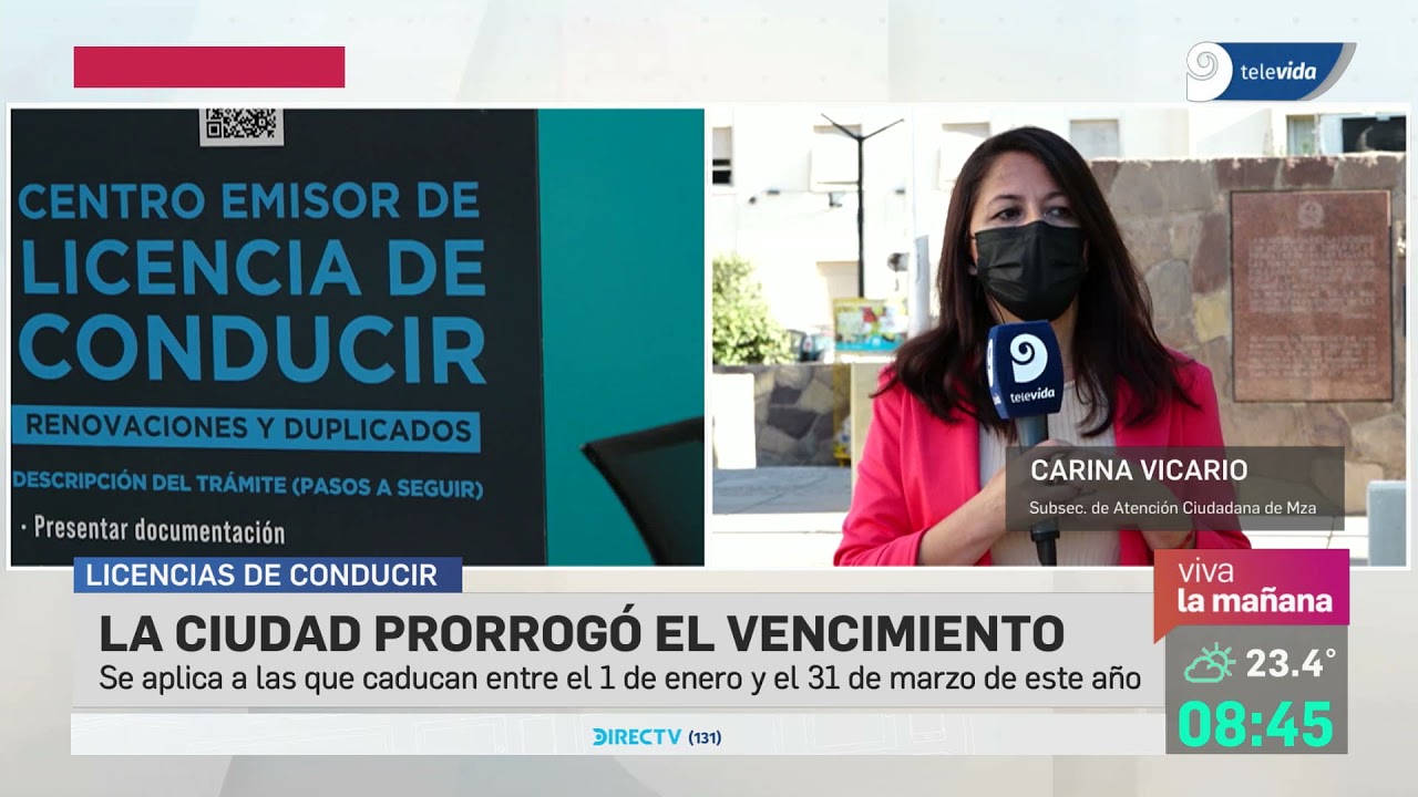 Ciudad: ¿qué licencias de conducir prorrogan su vencimiento por un año?