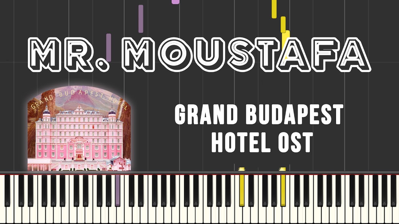 Mr. Moustafa (The Grand Budapest Hotel OST) - Alexandre Desplat / 피아노 커버 / Piano Cover / Tutorial