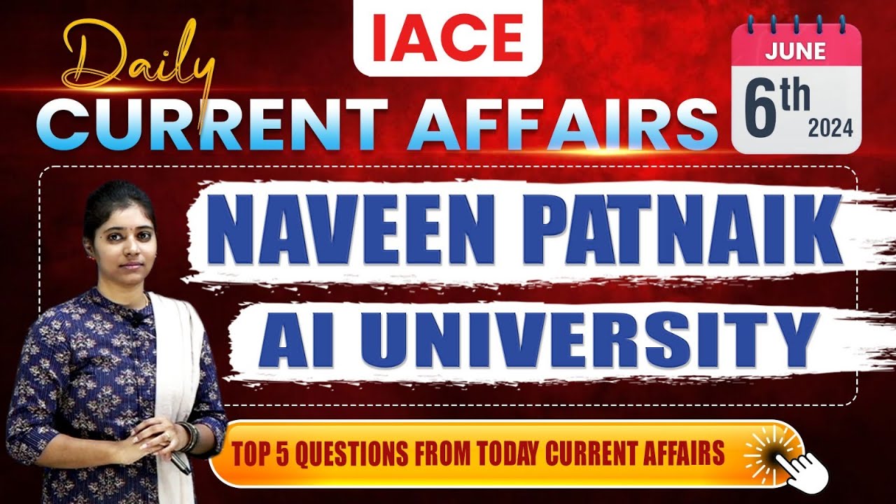 June 6th 2024 Current Affairs | Today Current Affairs | DAILY CURRENT AFFAIRS in Telugu | IACE