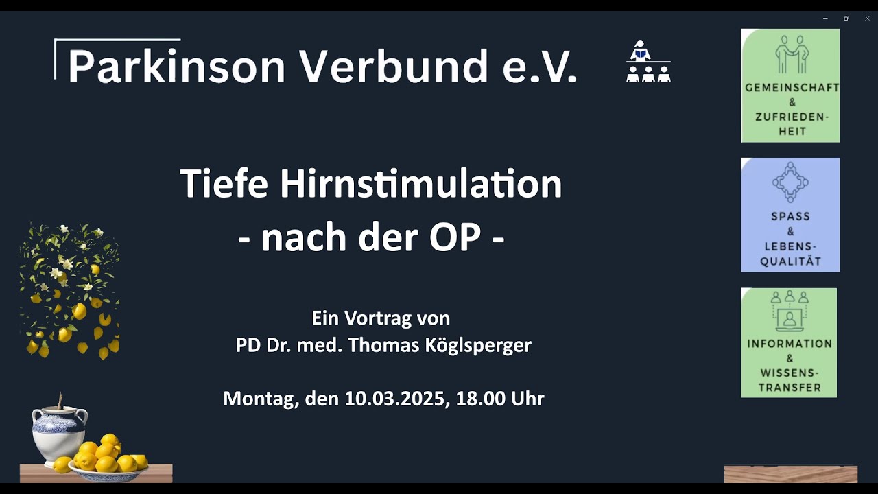 ParkinsonSchule,  Ausgabe 1-27 THS nach der OP
