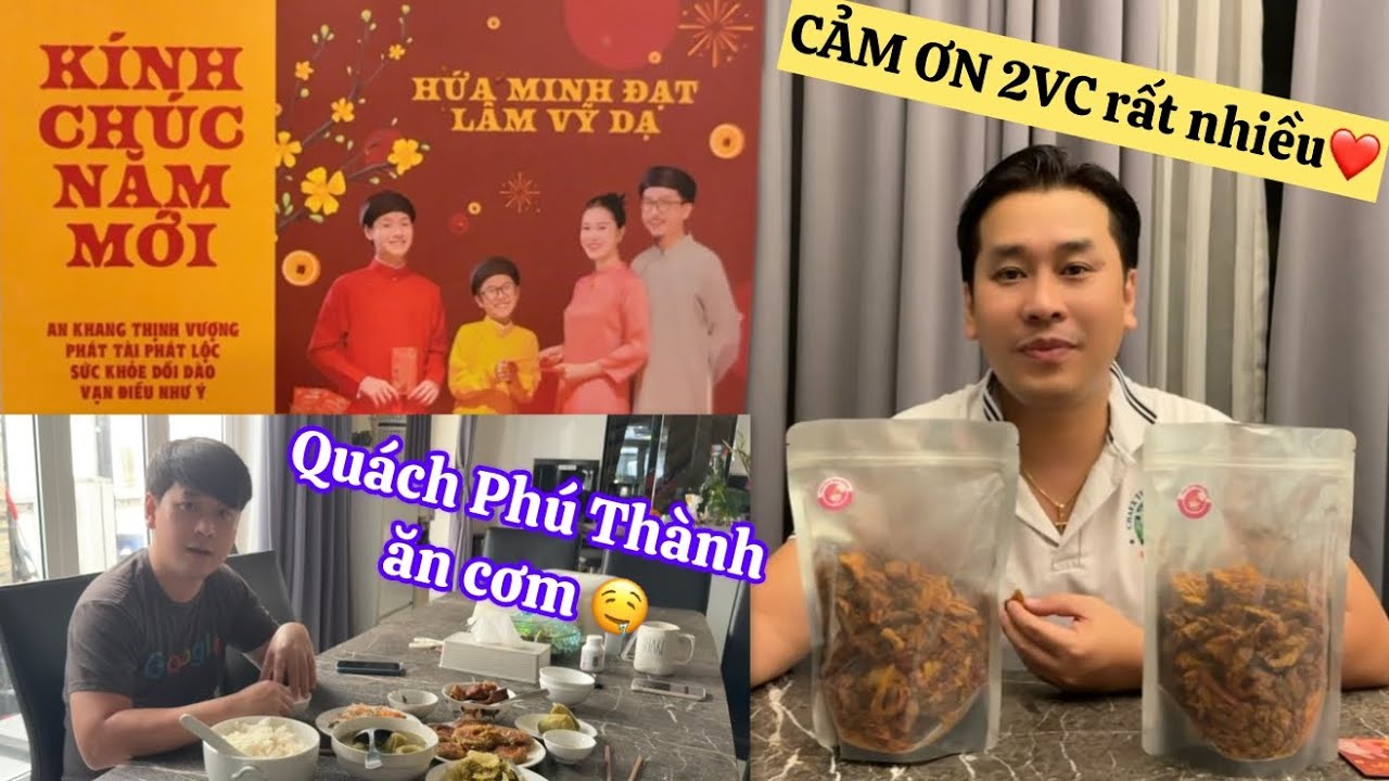 Vợ Chồng bé LÂM VỸ DẠ gởi tặng QUÀ TẾT cho GĐ Cương!30 Tết Cương cắt tóc Biến Thành QUÁCH PHÚ THÀNH🤣