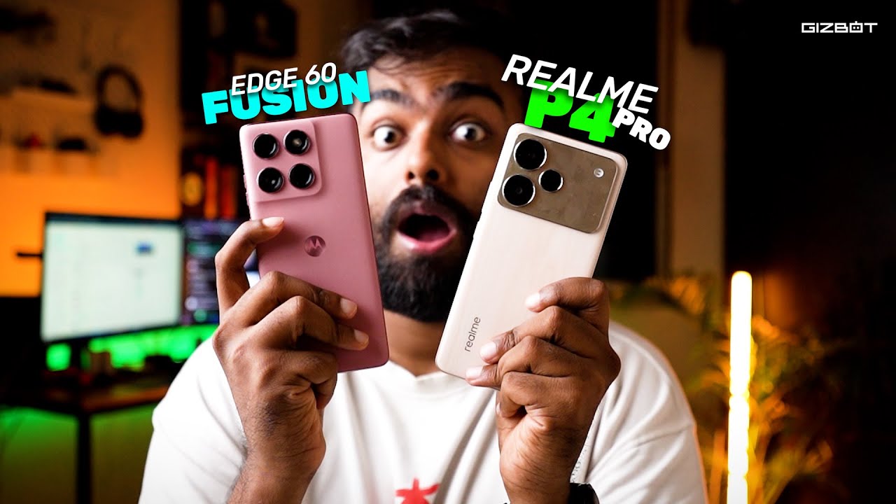 Realme P4 Pro vs Motorola Edge 60 Fusion: Which is the Best Phone Under 25k?🤔