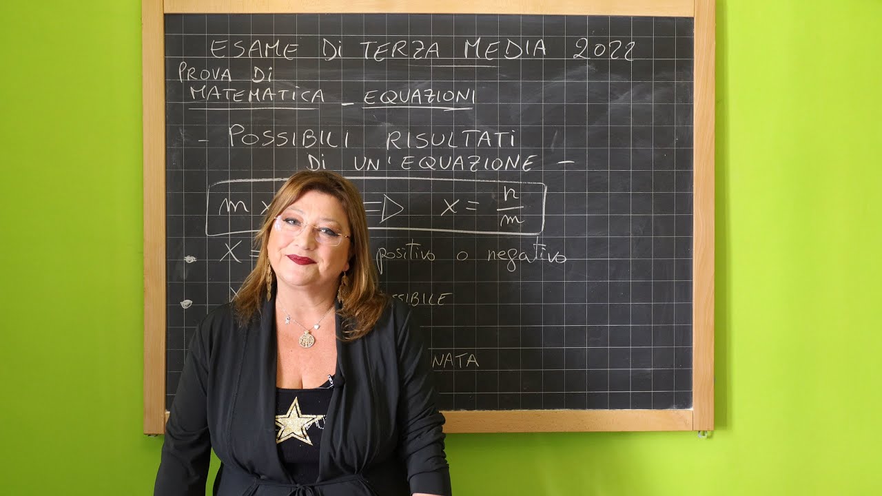 85 Esame di terza media 2022 - Prova di Matematica - Equazioni